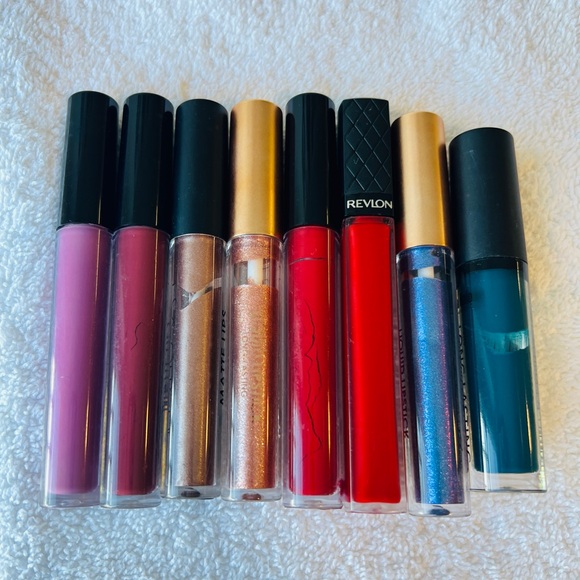 Sephora Other - Lip Gloss Bundle — Pink, Plum, Bronze, Copper, Red, Blue, Teal